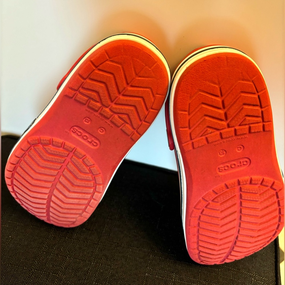Kids Crocs, size 13, red - Picture 3 of 3